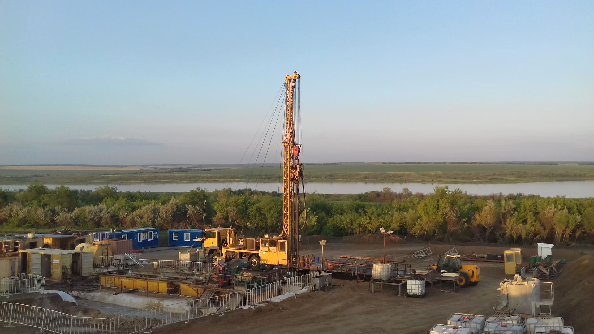 Drilling in the region around Saratov